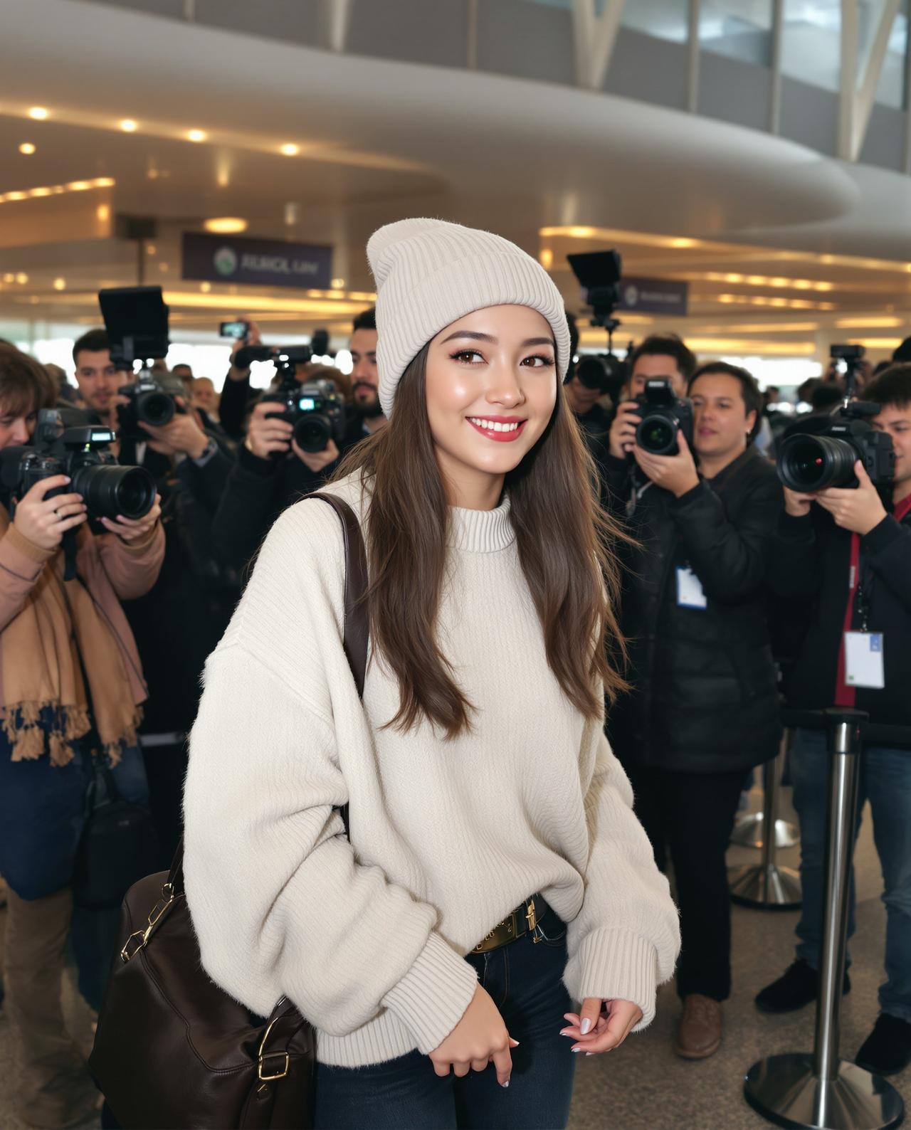 张婧仪这位美女明星被传在威海学校秘密“吃瓜”引争议